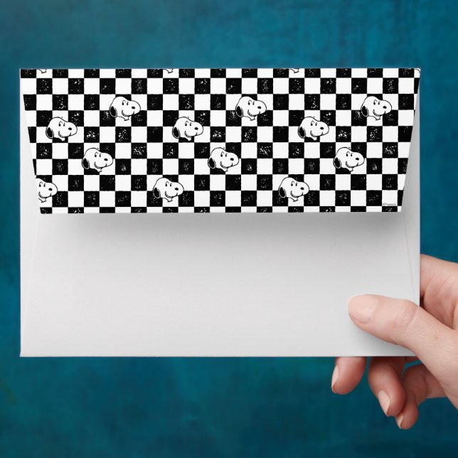 Peanuts | Snoopy Chequered Flag Envelope (Hand)
