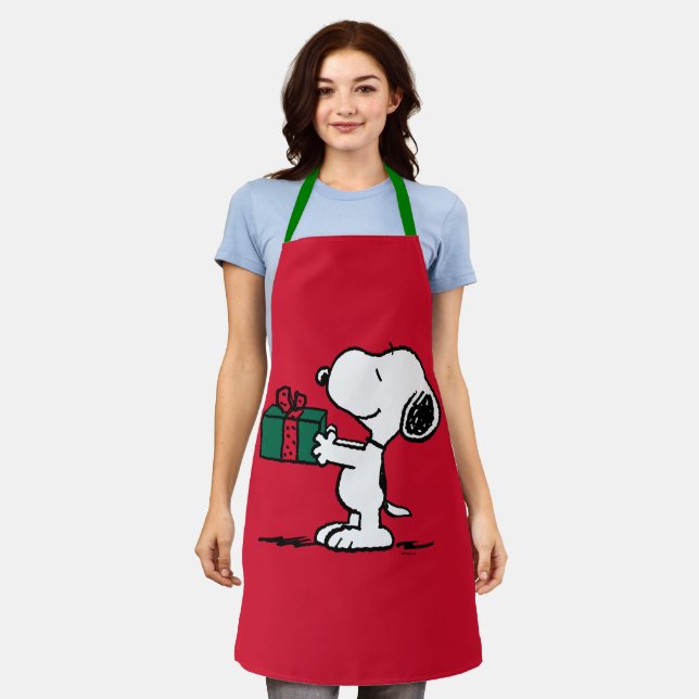Peanuts | Snoopy Christmas Gift Giver Apron (Worn)