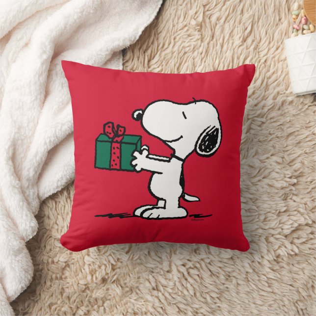 Peanuts | Snoopy Christmas Gift Giver Cushion (Blanket)