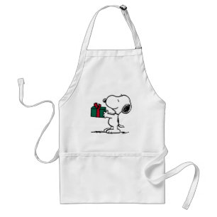 Peanuts   Snoopy Christmas Gift Giver Standard Apron