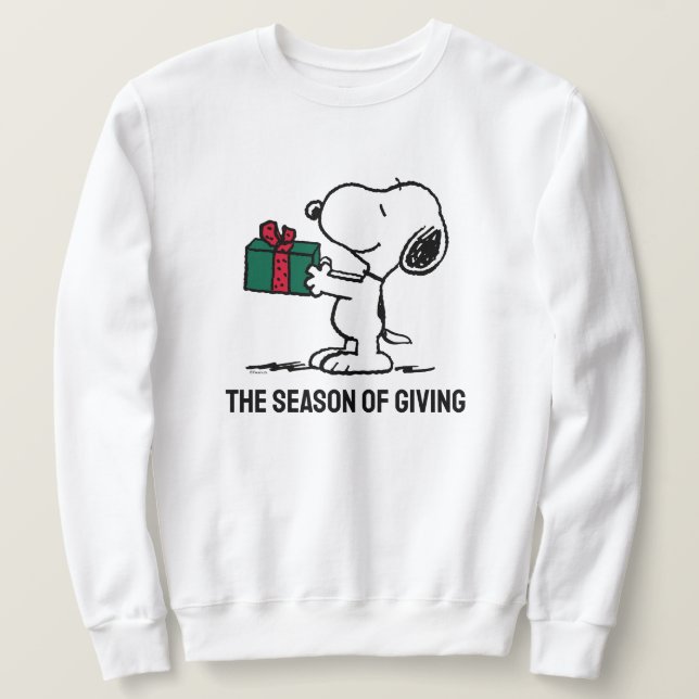 Peanuts | Snoopy Christmas Gift Giver Sweatshirt (Design Front)