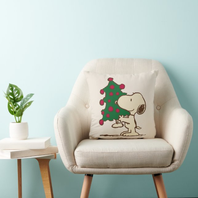 Peanuts | Snoopy Christmas Tree Cushion (Chair)
