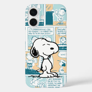 Peanuts   Snoopy Comic Pattern iPhone 16 Case