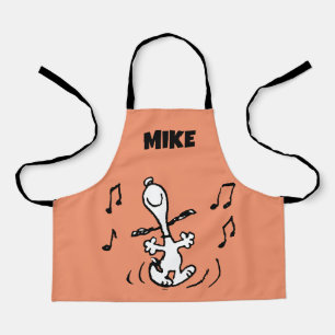 Peanuts   Snoopy Dancing Apron