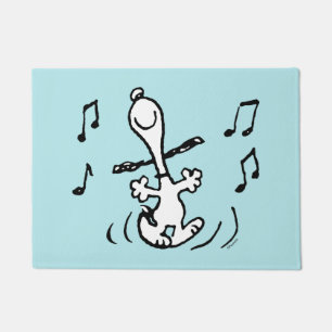 Peanuts   Snoopy Dancing Doormat