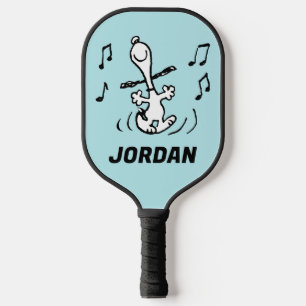 Peanuts   Snoopy Dancing Pickleball Paddle