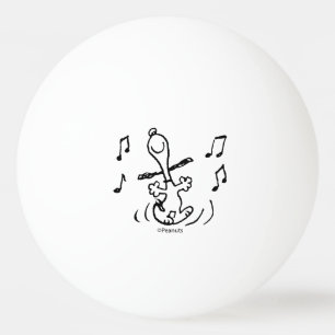 Peanuts Snoopy Dancing Ping Pong Ball