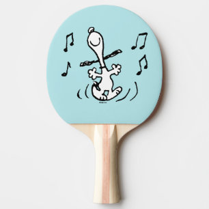 Peanuts   Snoopy Dancing Ping Pong Paddle