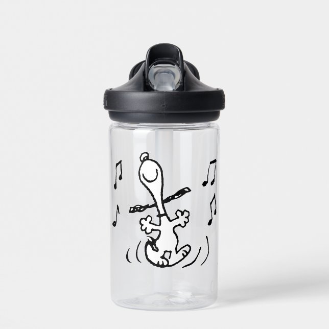 Peanuts | Snoopy Dancing Water Bottle (Front)