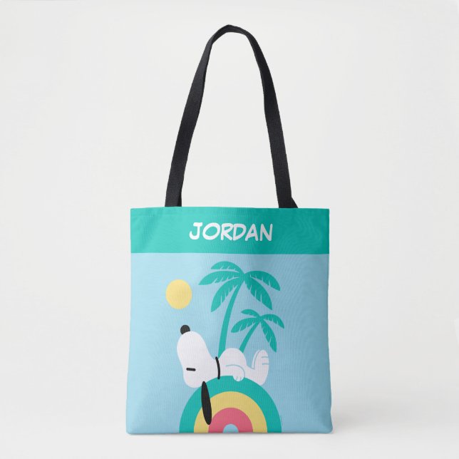 Peanuts | Snoopy Deco Dreams | Add Your Name Tote Bag (Front)