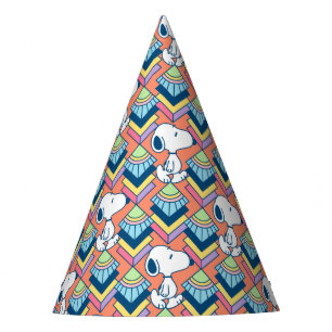 Peanuts Snoopy Deco Dreams Pattern Party Hat
