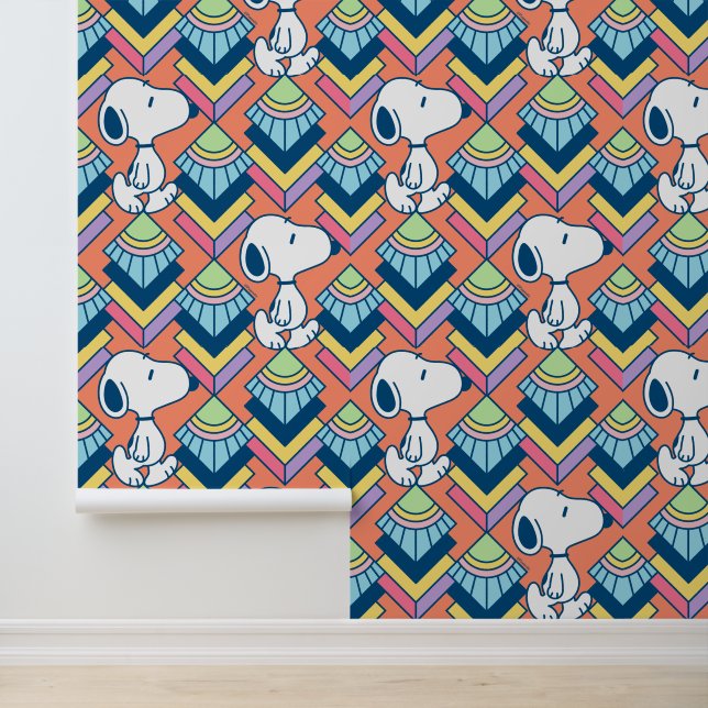 Peanuts | Snoopy Deco Dreams Pattern Wallpaper (Application)