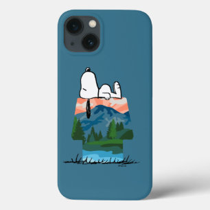Peanuts   Snoopy Dog Sunset View iPhone 13 Case