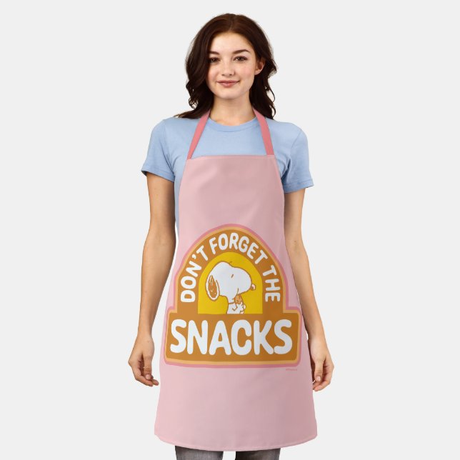 Peanuts | Snoopy Don't Forget the Snacks Apron (Worn)