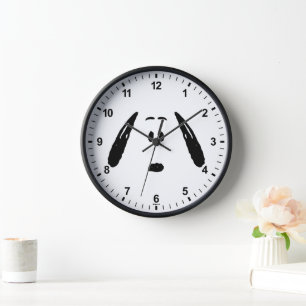 Peanuts   Snoopy Face Clock