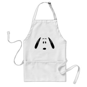 Peanuts   Snoopy Face Standard Apron
