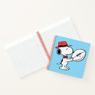 Peanuts   Snoopy Football Coach Notebook