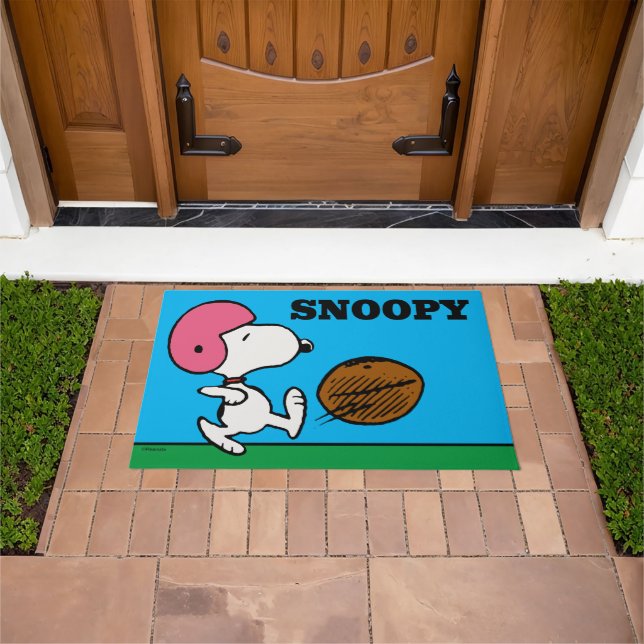 Peanuts | Snoopy Football Kicker Doormat (Outdoor)