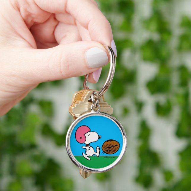 Peanuts | Snoopy Football Kicker Key Ring (Hand)