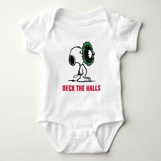Peanuts | Snoopy for the Holidays Baby Bodysuit (Front)