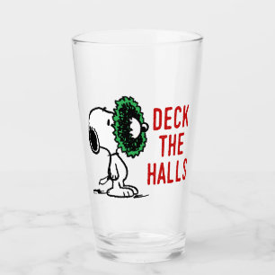 Peanuts   Snoopy for the Holidays Glass