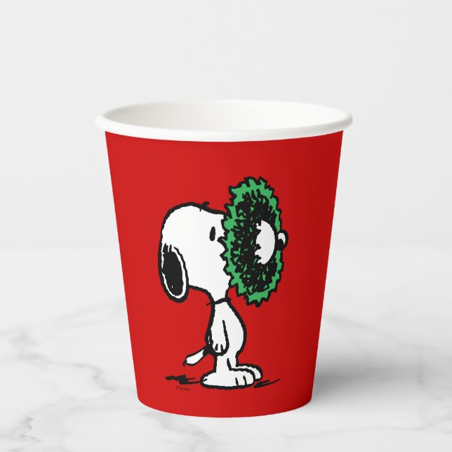 Peanuts | Snoopy for the Holidays Paper Cups (Front)