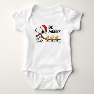 Peanuts   Snoopy & Friends Winter Scarf Baby Bodysuit
