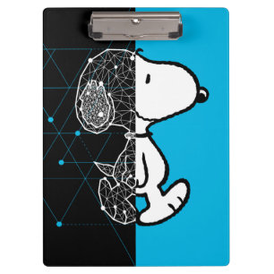 Peanuts   Snoopy Geometric Design Clipboard