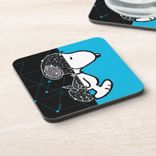 Peanuts | Snoopy Geometric Design Coaster (Left Side)