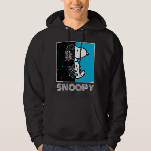Peanuts   Snoopy Geometric Design Hoodie