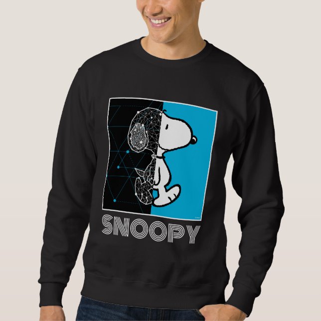 Peanuts | Snoopy Geometric Design Sweatshirt (Front)