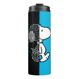 Peanuts   Snoopy Geometric Design Thermal Tumbler