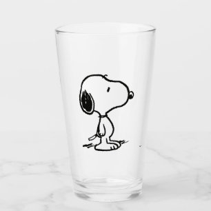 Peanuts   Snoopy Glass