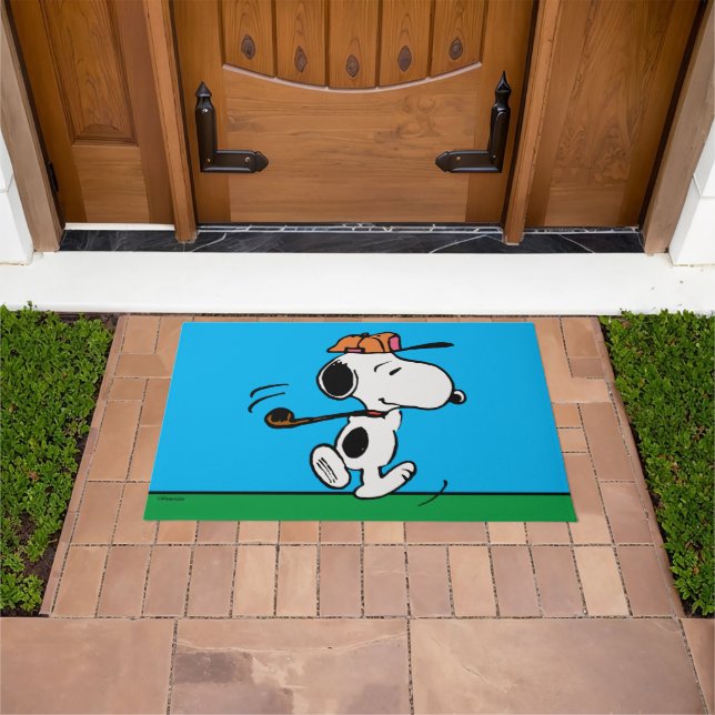 Peanuts | Snoopy Golf Swing Doormat (Outdoor)