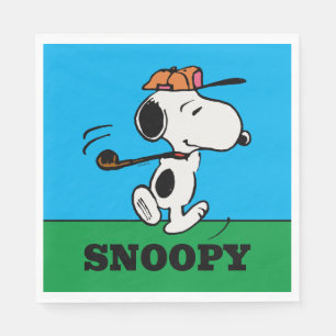 Peanuts   Snoopy Golf Swing Napkin