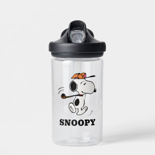 Peanuts   Snoopy Golf Swing Water Bottle