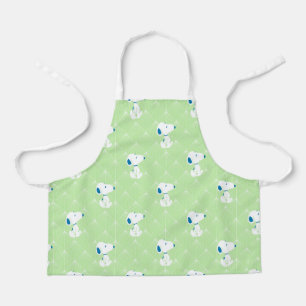 Peanuts   Snoopy Green Deco Dreams Pattern Apron