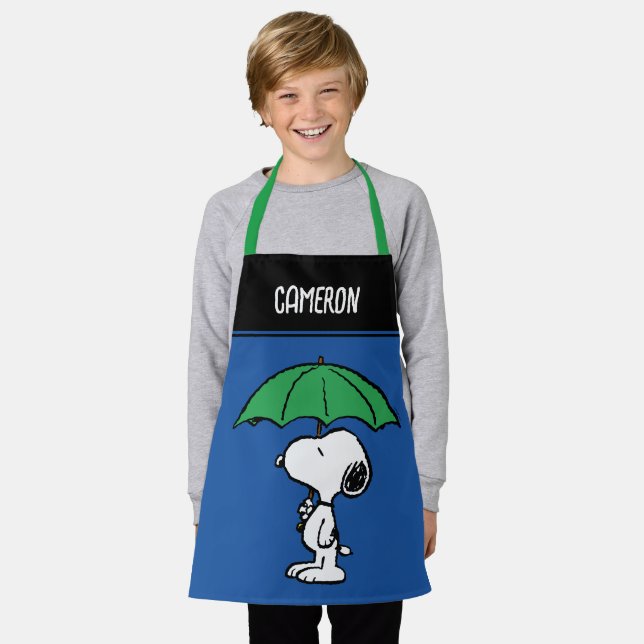 Peanuts | Snoopy Green Umbrella Apron (Worn)