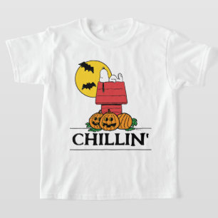 Peanuts   Snoopy Halloween Doghouse T-Shirt