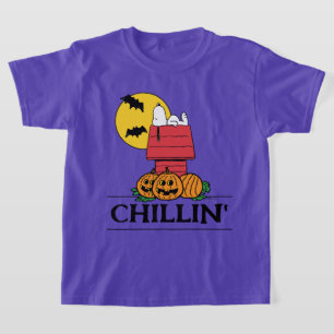 Peanuts   Snoopy Halloween Doghouse T-Shirt