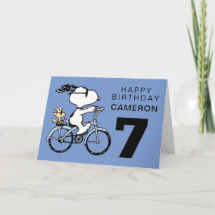 PEANUTS   Snoopy Happy Birthday Card