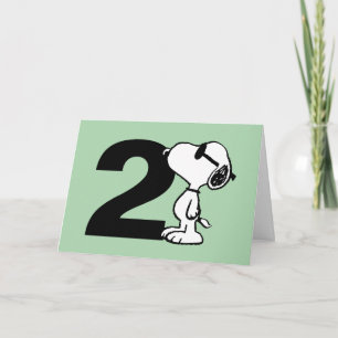 PEANUTS   Snoopy Happy Birthday Card