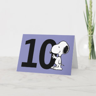 PEANUTS   Snoopy Happy Birthday Card