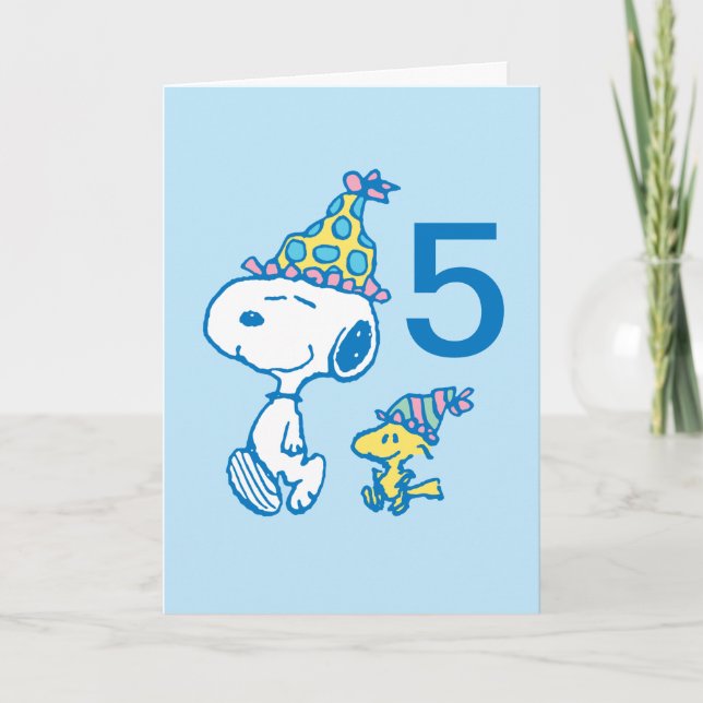 PEANUTS | Snoopy Happy Birthday Card (Front)