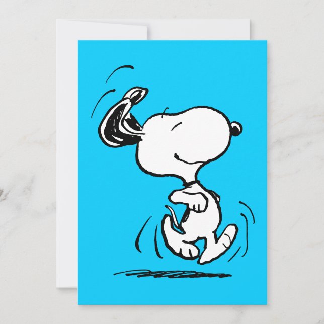 Peanuts | Snoopy Happy Dance Card (Front)