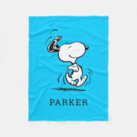 Peanuts | Snoopy Happy Dance Fleece Blanket