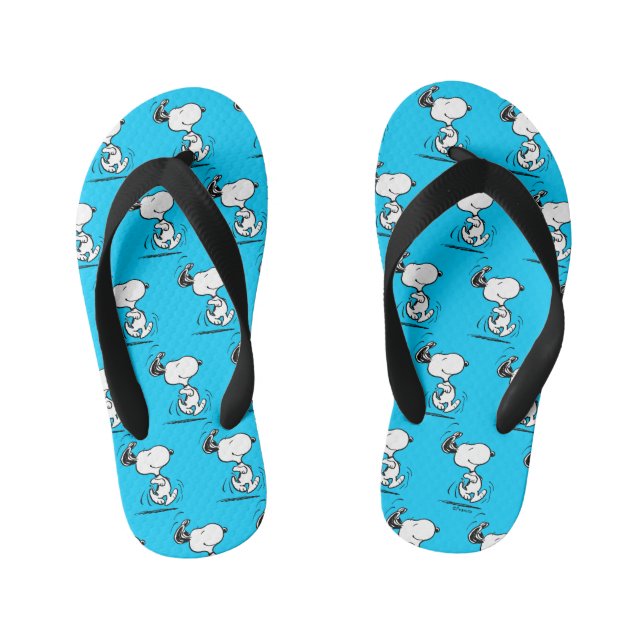 Peanuts | Snoopy Happy Dance Kid's Thongs (Footbed)