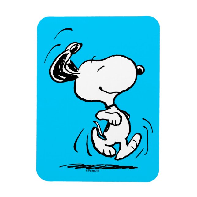 Peanuts | Snoopy Happy Dance Magnet (Vertical)