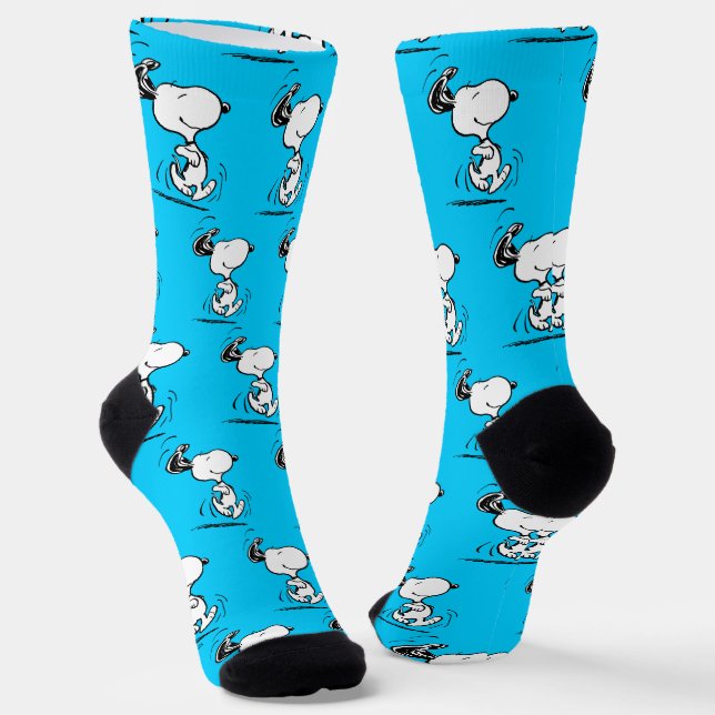 Peanuts | Snoopy Happy Dance Socks (Angled)