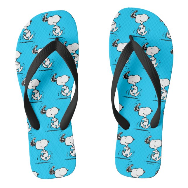 Peanuts | Snoopy Happy Dance Thongs (Footbed)